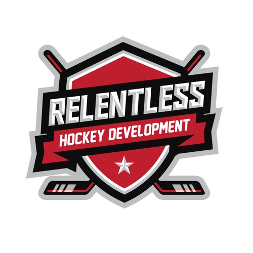 Relentless Hocke Development Logo design.