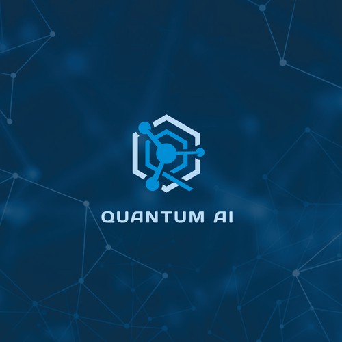 Designing a captivating logo for Quantum AI