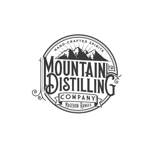 Distillery logo design