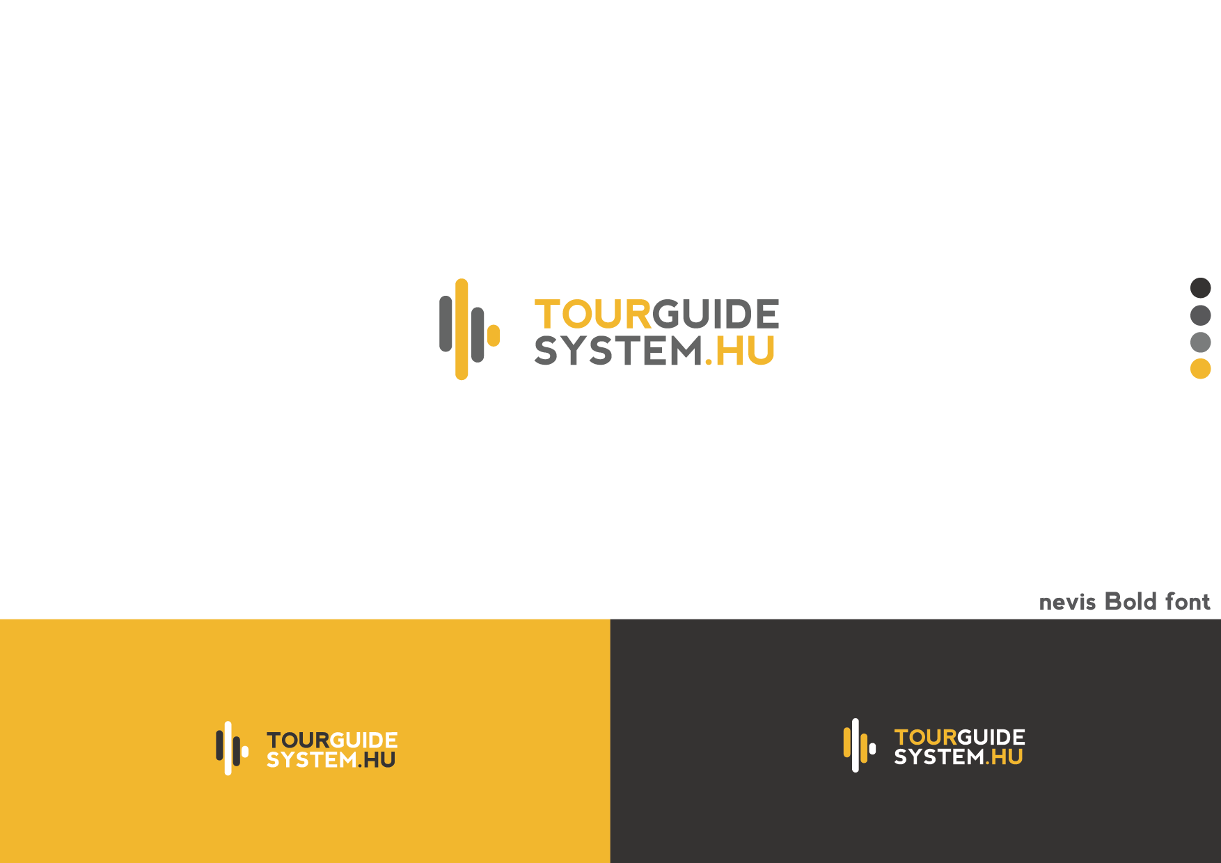 New logo - new identity for our little company - tourguidesystem.hu