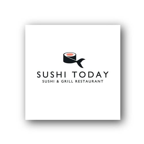 a logo for a restaurant 'Sushi Today'