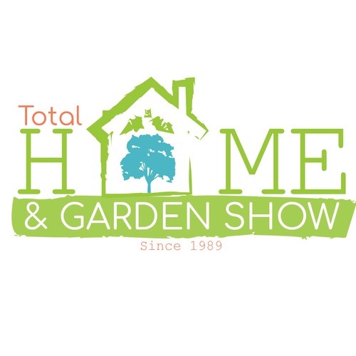 Bold logo concept for Home and Garden Show