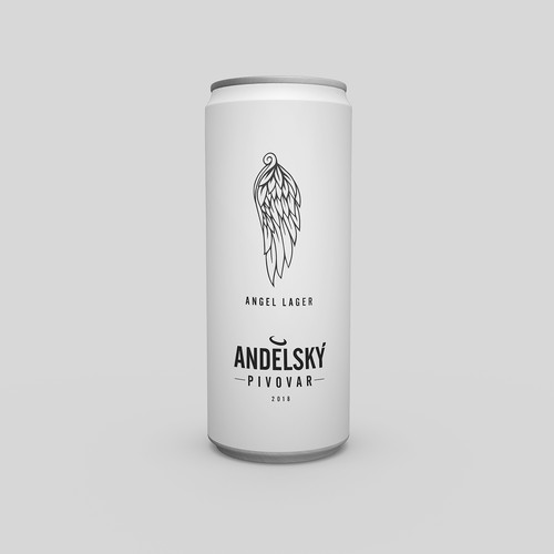 beer label • Angel Lager