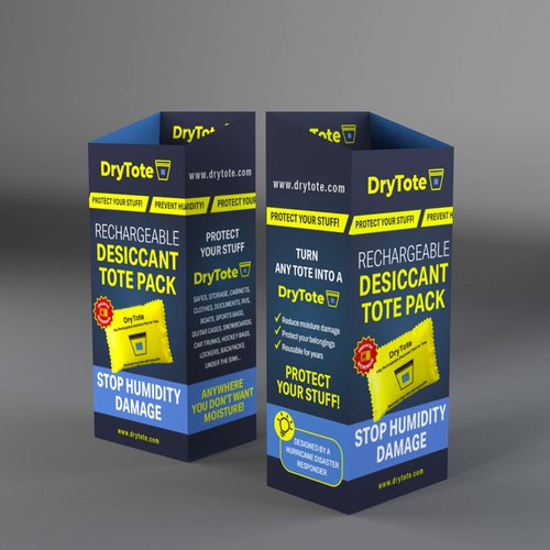 Retail Cardboard Dump Bin design