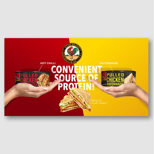 Tambrands – Pulled Chicken Flavor Promo Web Banner