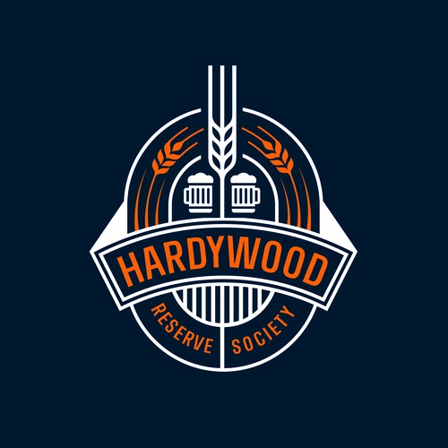 Badge design for exclusive beer clubs