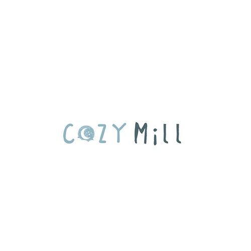 Cozy Mill: a comforting logo for a blanket company