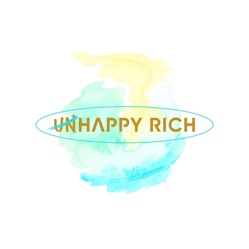 'Unhappy Rich' Logo design