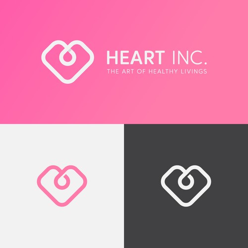 Bold Line Logo for Heart Inc.