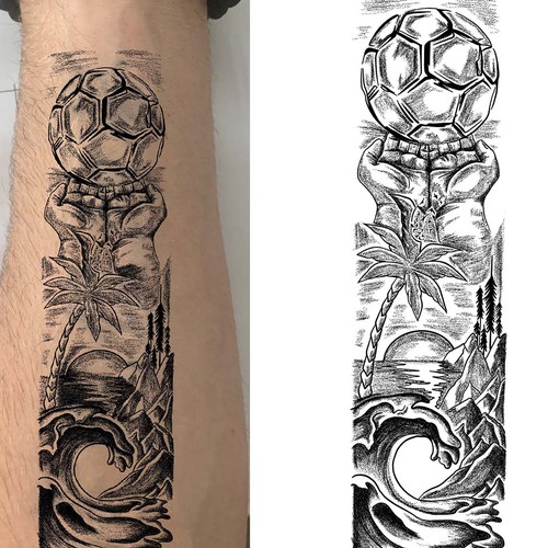 Tatto design combination