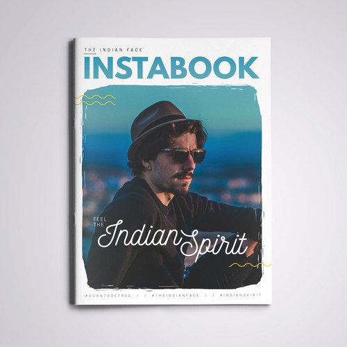 Magazine Cover for The Indian Face Instabook