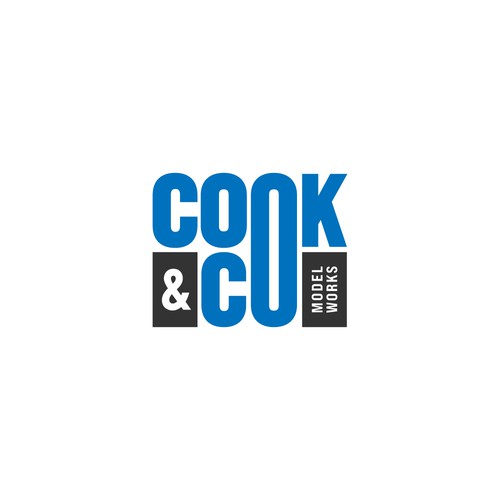 Cook & Co Model Works – Construction & Builders Logo