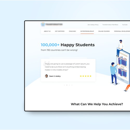 Homepage Design