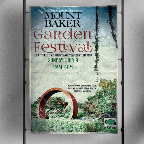 Garden Festival Poster