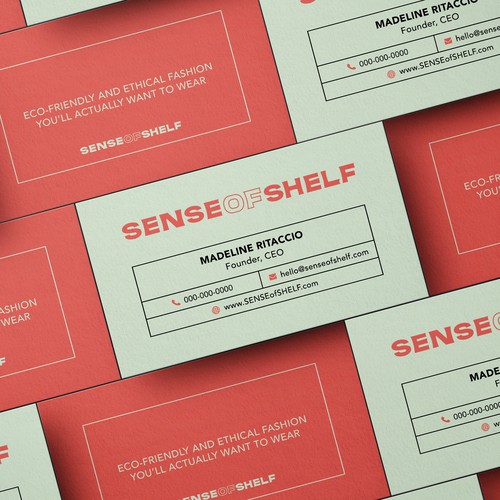 Fashion Retailer Business Card Design