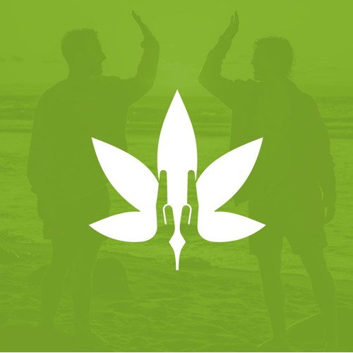 Bold Simple Design for Cannabis Store