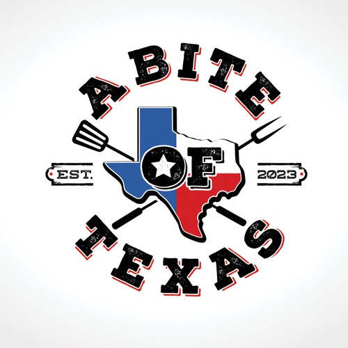 Bold logo concept for Texas bbq business