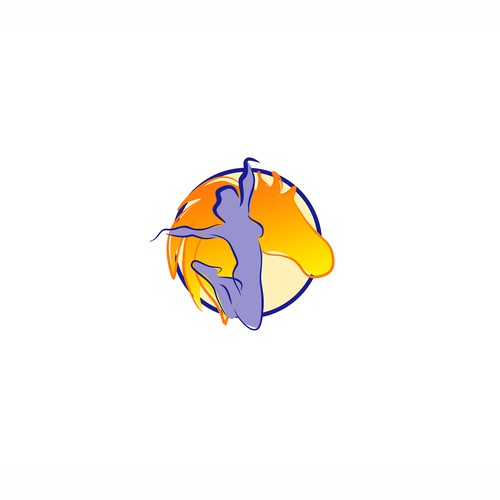 Logo concept for Yoga lover