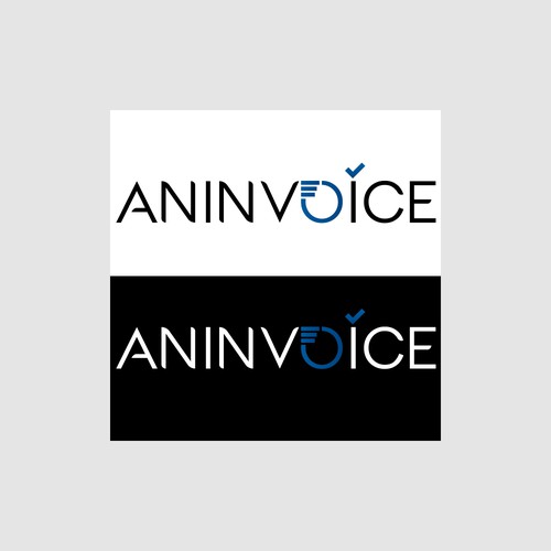 aninvoice logo design