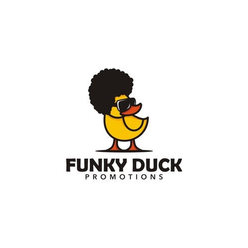 Logo concept for Funky Duck