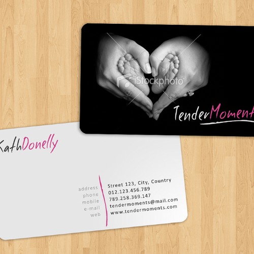 Tender Moments needs a new stationery