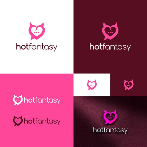 Logo for a virtual AI companion app