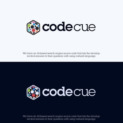 Logo concept for Code Cue.