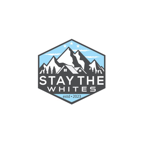 STR company logo for those who love mountains