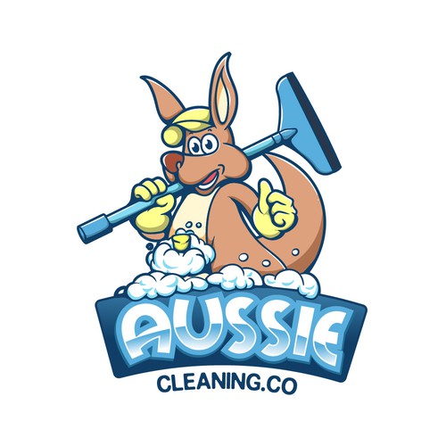 cleaning mascot 