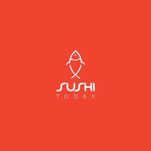 Create a logo for an All-You-Can-Eat restaurant called 'Sushi Today'