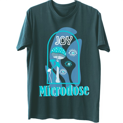 t-shirt mushroom design