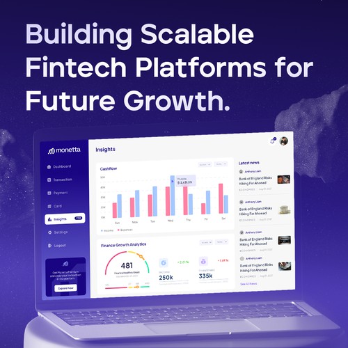 Monetta Dashboard