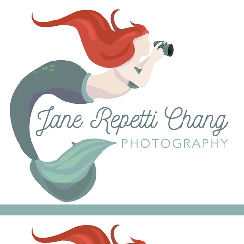 Mermaid Photographer Logo