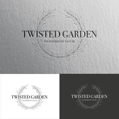 Logokonzept für Twisted Garden