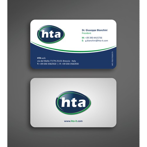 (GUARANTEED) A New Fresh Business Cards for HTA