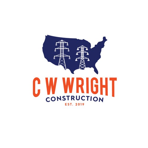 Bold Logo for Power Construction