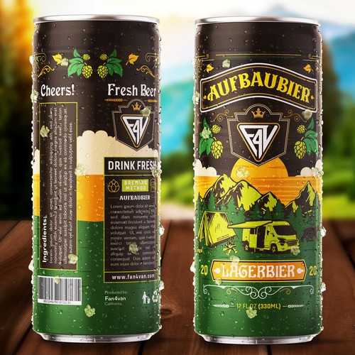 Aufbaubier Packaging