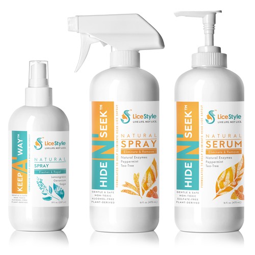 2 Lines Of Head Lice Prevention & Treatment Products LiceStyle™