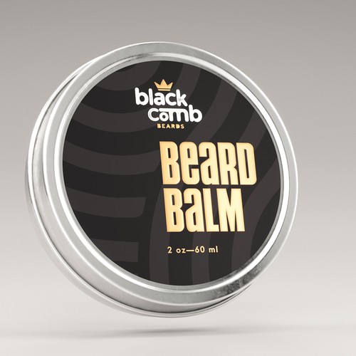 Beard Balm Packaging Design