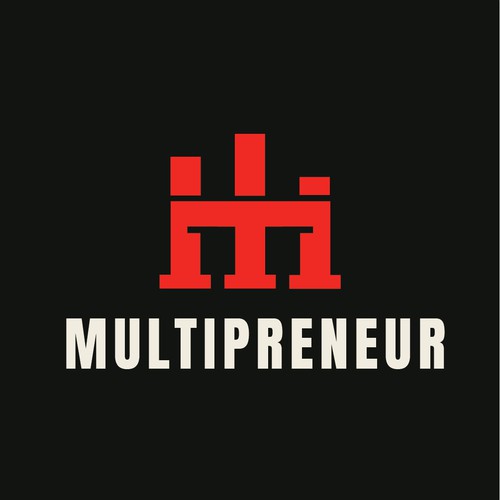 Bold logo for entrepreneurial concept