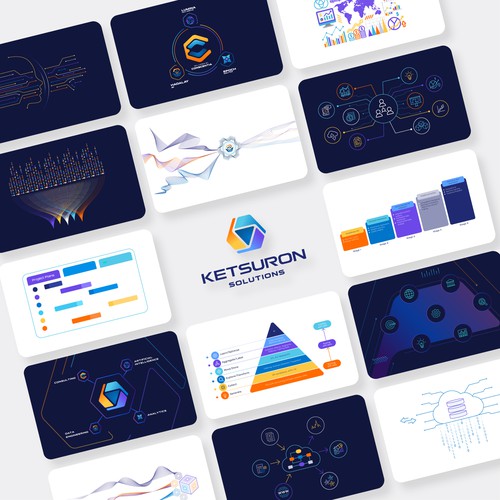 Info Graphics for Tech Brand