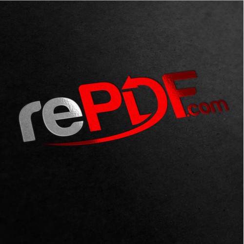 Create a modern logo for a secure PDF web service!