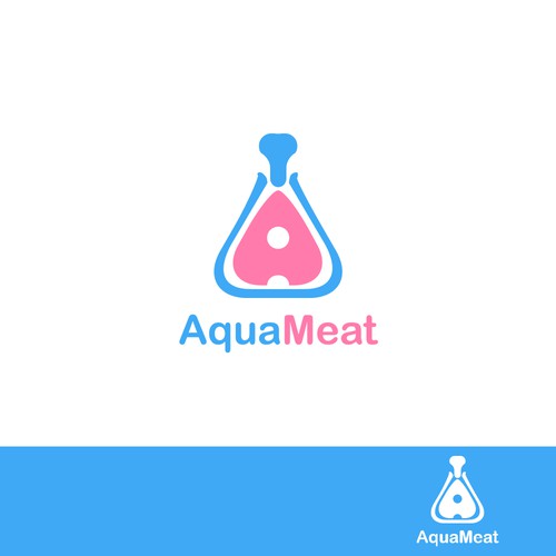 Clean logo & brand identity for Aqua Meat.