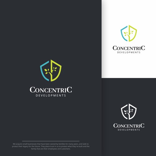 Simple and Professional Logo for Concentric Developments