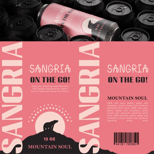 Sangria design for Mountain Soul