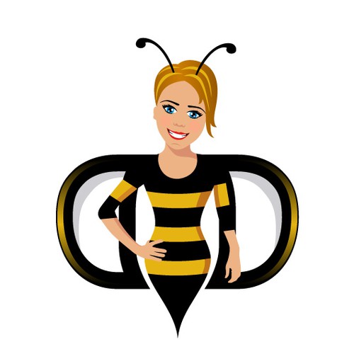 Design a Bee Logo with Double D Wings