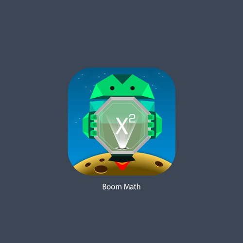 App Icon For BoomMath