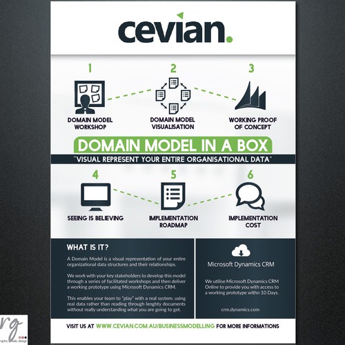 Flyer design for Cevian