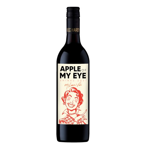 Weird Wine label design