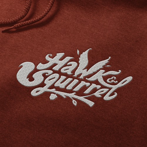 Hand drawn typography logo